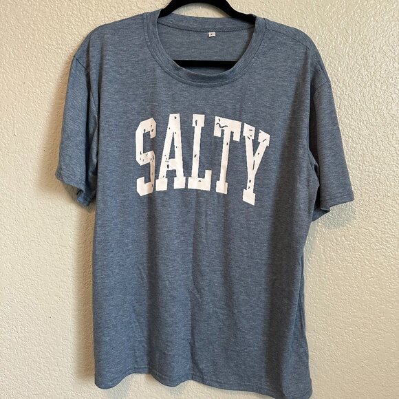 Oversized Salty Graphic Tee - Picture 2 of 2